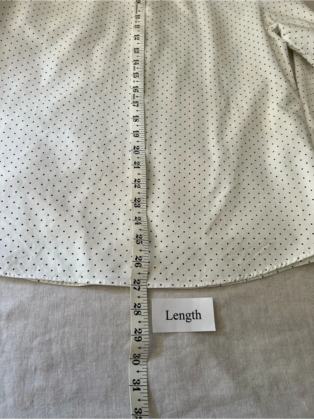 J Crew Women’s “Boy Shirt” Button Down Micro Polka Dot White/Bkack Dot 10